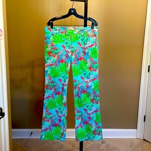 Pre Owned Lilly Pulitzer Cord Boot Pant.  Size 10.  No defects.